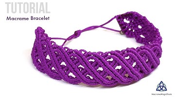 DIY Macrame Bracelet Celtic Design | Amazing DIY Idea