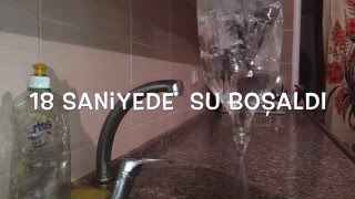 Kola Şişesini En Kısa Zamanda Boşaltma