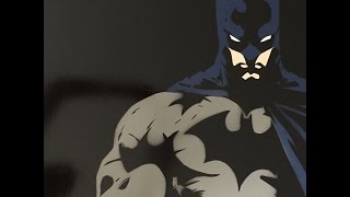 Batman Stencil Experiment #2 with color