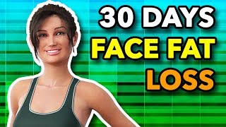 30 Days Lose Face Fat Challenge