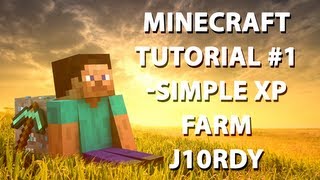 Minecraft Tutorial | Easy/Best Zombie/Skeleton Mob Trap/XP Farm | Xbox 360 Edition