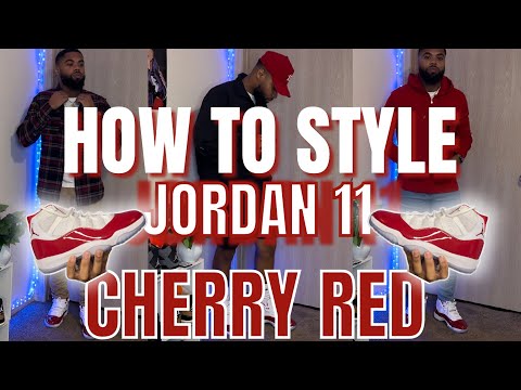 4 Fall/Winter Outfits For The Jordan 11 Varsity Red (Cherry) 