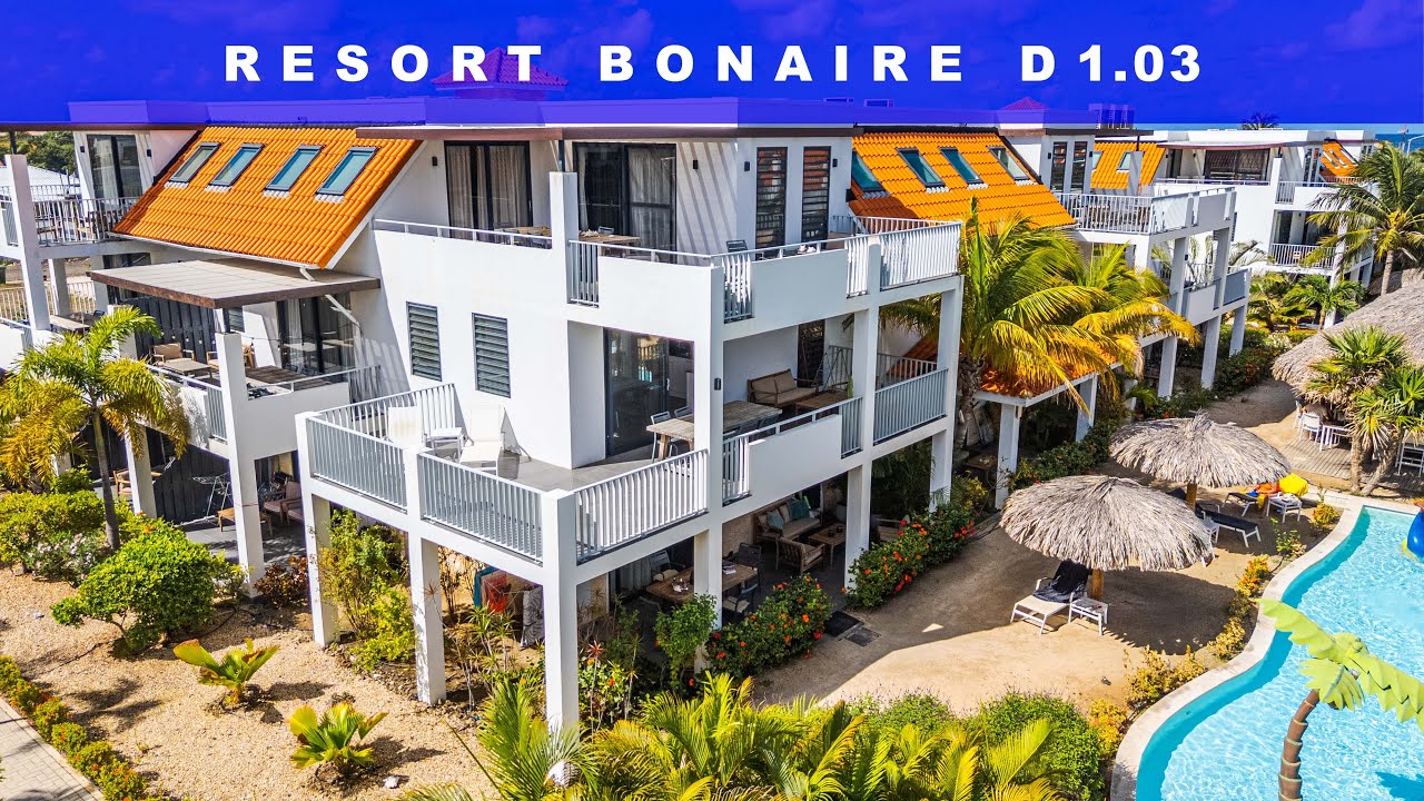 For Sale: Resort Bonaire D1.3 2-bedroom corner apartment at a flourishing resort in the Belnem area