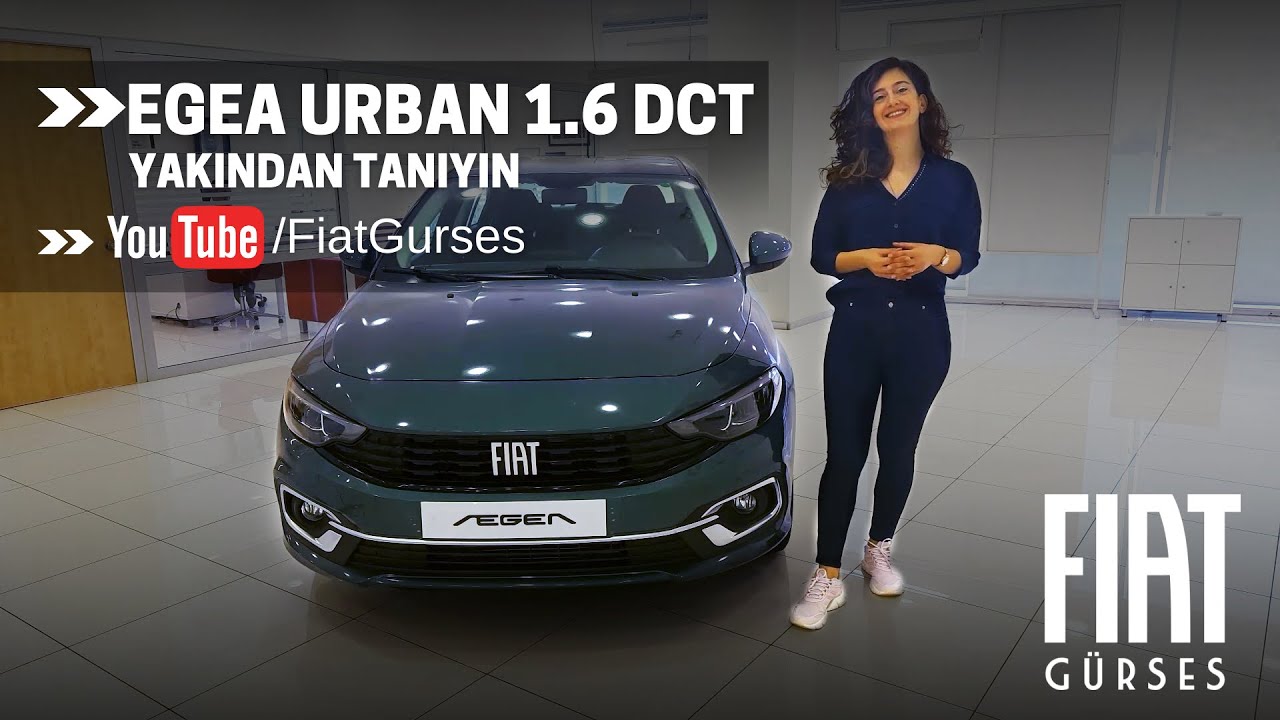 Fiat Egea Sedan Urban 1.6 Multijet DCT İnceleme Fiat Bayi Gürses