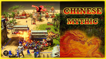 Shennong vs Hades on Oasis | Booming AoM Retold