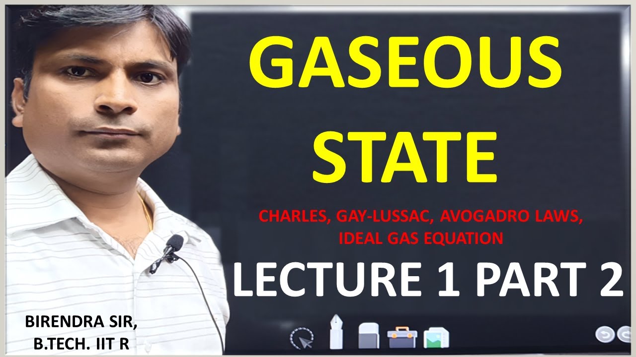 GASEOUS STATE LECTURE 1 PART 2 CHARLES GAY LUSSAC S AVOGADRO gaseous-state-lecture-1-part-2-charles-gay-lussac-s-avogadro