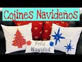 Fáciles Cojines Navideños para Decorar