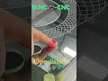 Drilling a 10mm diameter hole in a 4 5mm thick mirror took 17 seconds