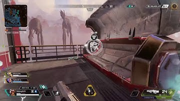 "I still see everything..." Like that Caustic? Caustic? Oh, right... you