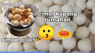 ~~cimol kopong rumahan🏠/anti gagal cuss!!🍝 buat😋