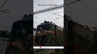 indian railway passenger train kazipet WAG-9HC loco #trending #train #photography #shorts #india