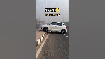 Thar vs Swift #shortfeed #thar #scorpio #automobile #4k #tugofwar #tugofwarlovers #1m #swift