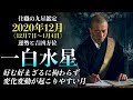 住職の九星鑑定【一白水星】2020年12月の運勢、吉凶方位