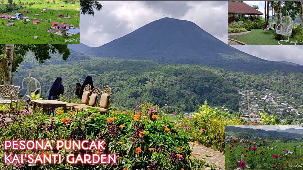 Indahnya Panorama  Alam Pegunungan di Puncak KAI'SANTI MANADO TOMOHON