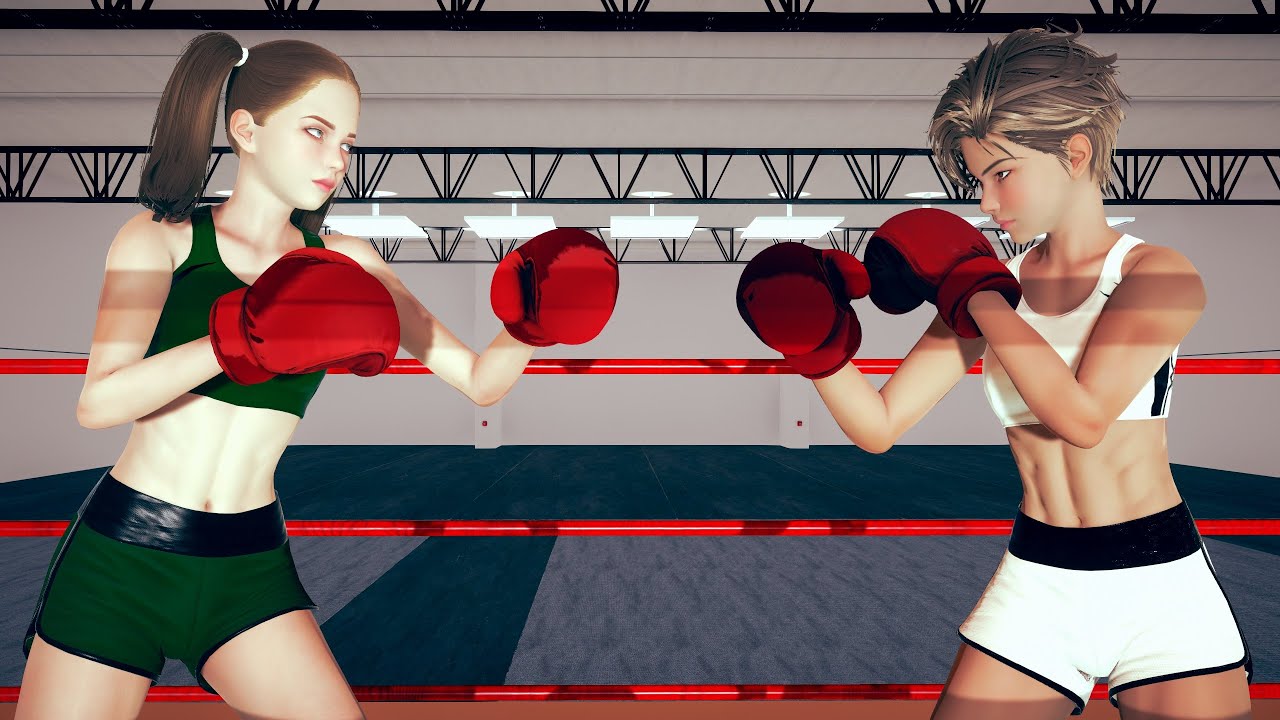 [MMD Fight] Boxing girl: Norris vs Green (Title Night).