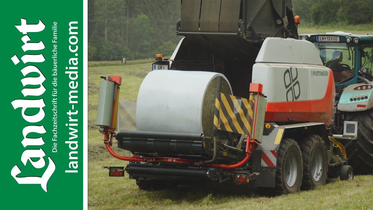 Mantelfolienbindung von Pöttinger | landwirt-media.com