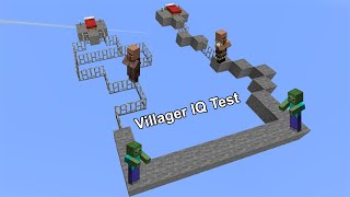 Villagers IQ Test In Minecraft