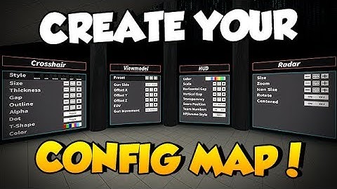 Config Generator Map - Create Your Config & Get Pro Settings!