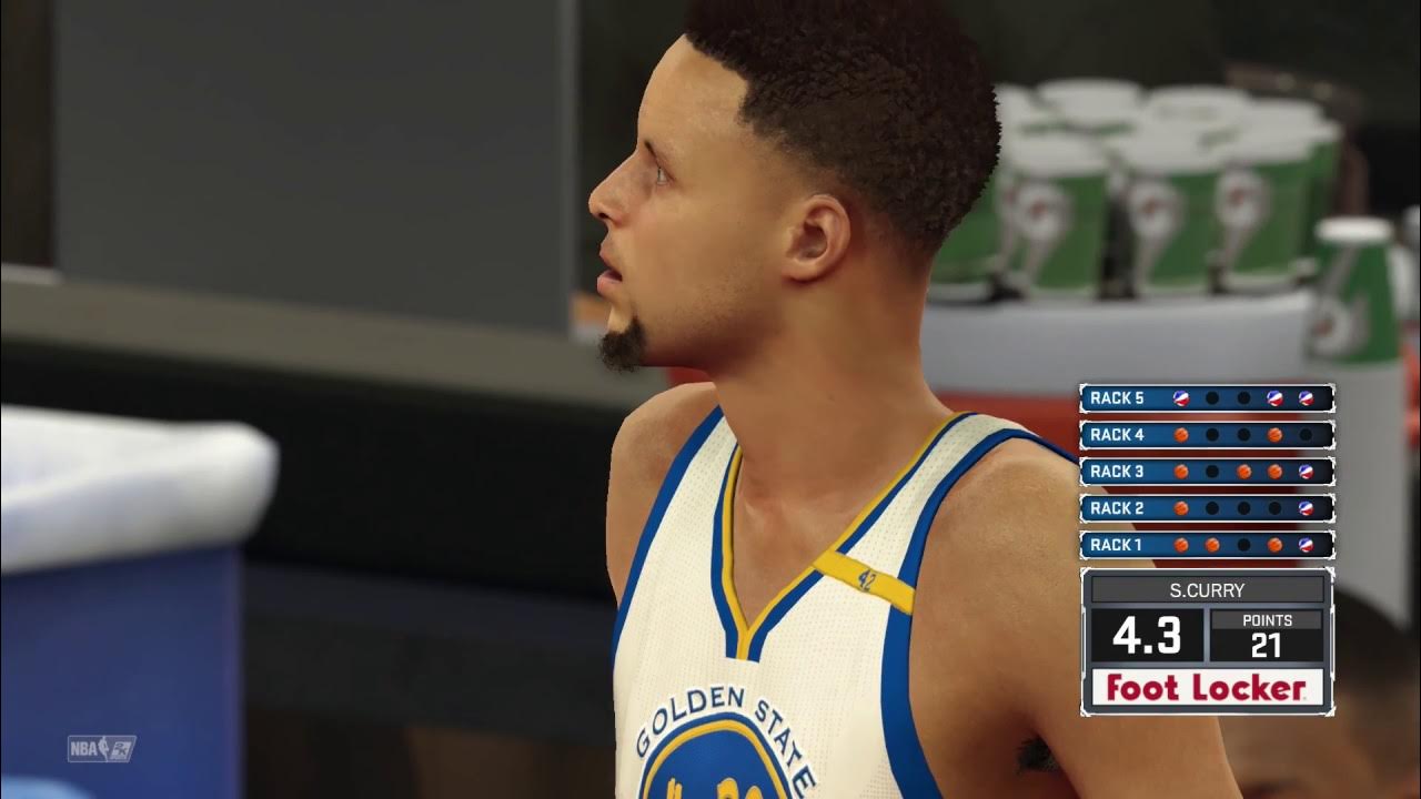How To Do A Three Point Contest In Nba 2k17 NBA 2K17 3 Point Contest - Stephen Curry - YouTube