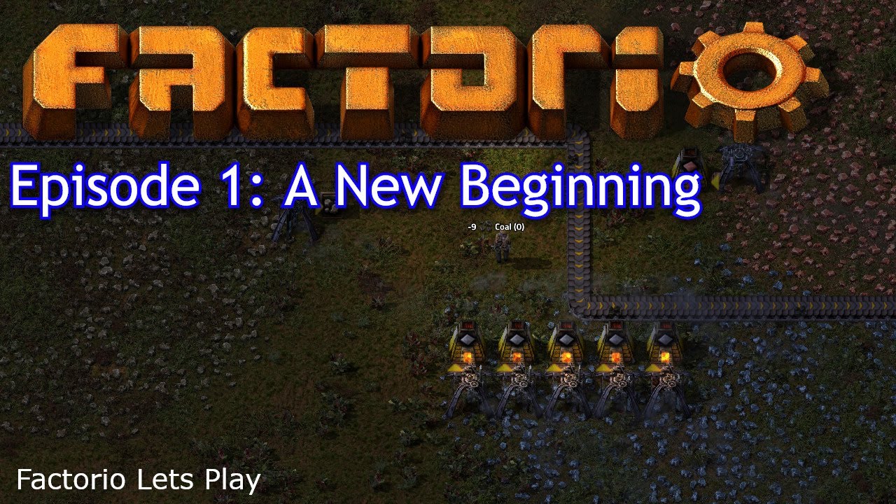 Factorio Episode 1: Starting From Scratch (A New Beginning) - YouTube