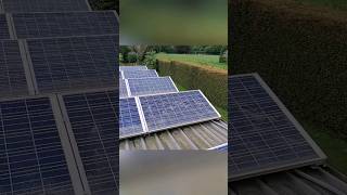 Solar Energy with Dirty Panels #shorts