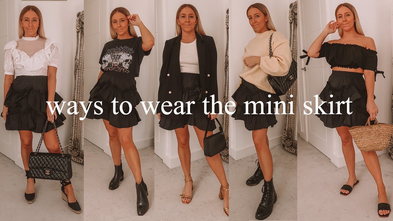 Ways To Wear The Ruffle Mini Skirt | Outfit Inspiration