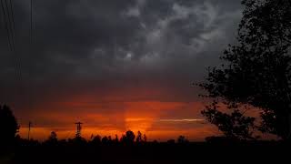 Sunset Scene Evening Video