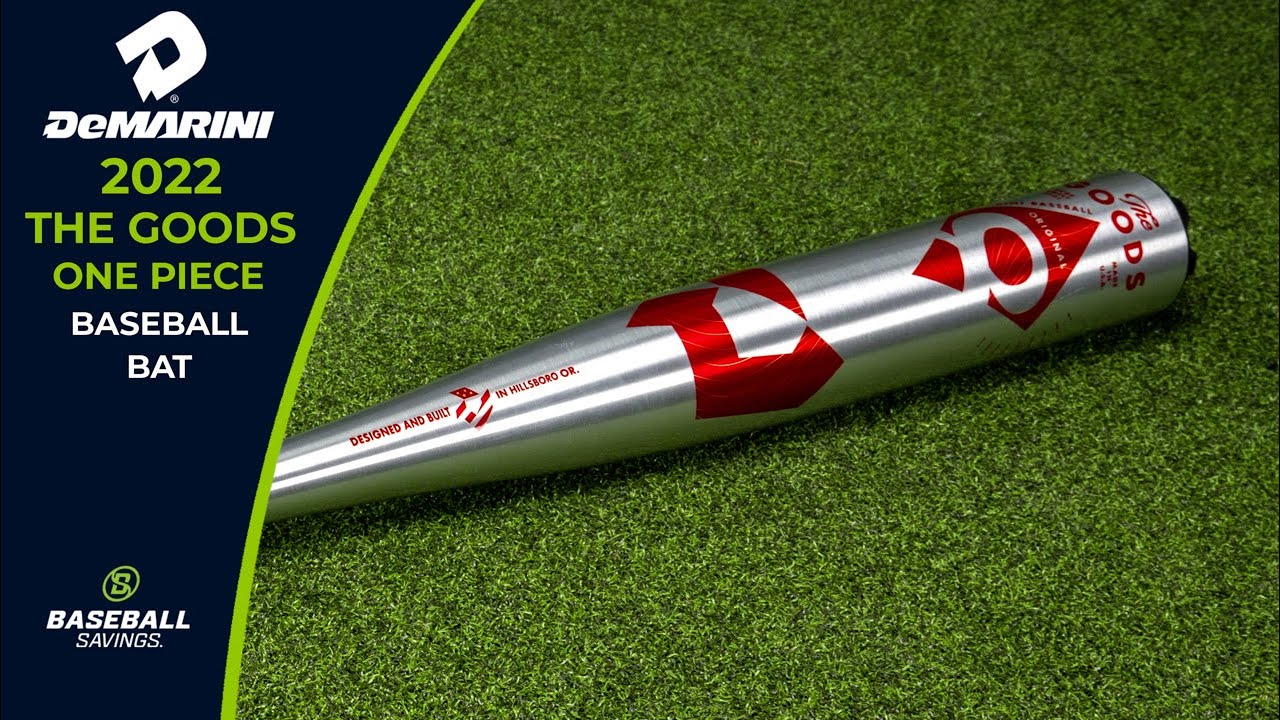 2022 DeMARINI The Goods One Piece USSSA Baseball Bat Overview by