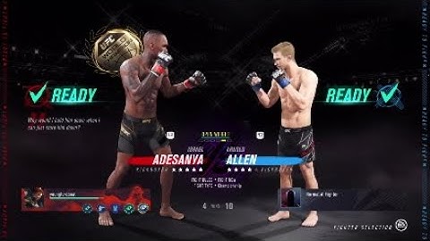 UFC 4 - How to fight any weight class