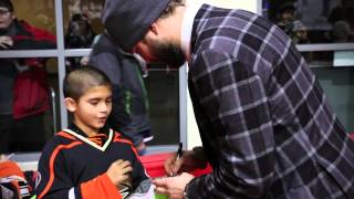 Brent Burns on the Red Carpet