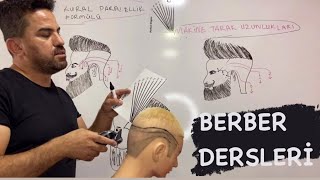 Berber Dersleri Erkek Berber Eğitimi Erkek Saç Kesimi Barbershop Haircut Barber Kuaför