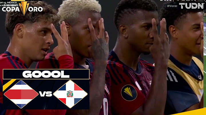 ¡REGALO APROVECHADO! Alcócer anota I Costa Rica 2-1 República Dominicana | Copa Oro - J2 2025 | TUDN