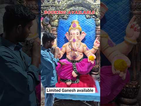 Booking Available Limited Ganesh Idols Available 2026 వారాహి కళా ఆర్ట్స్ పెర్కిట్ | #ytshorts #bappa