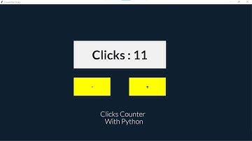 Click counter GUI application project using Python tkinter || in Urdu,Hindi || Coderomantor