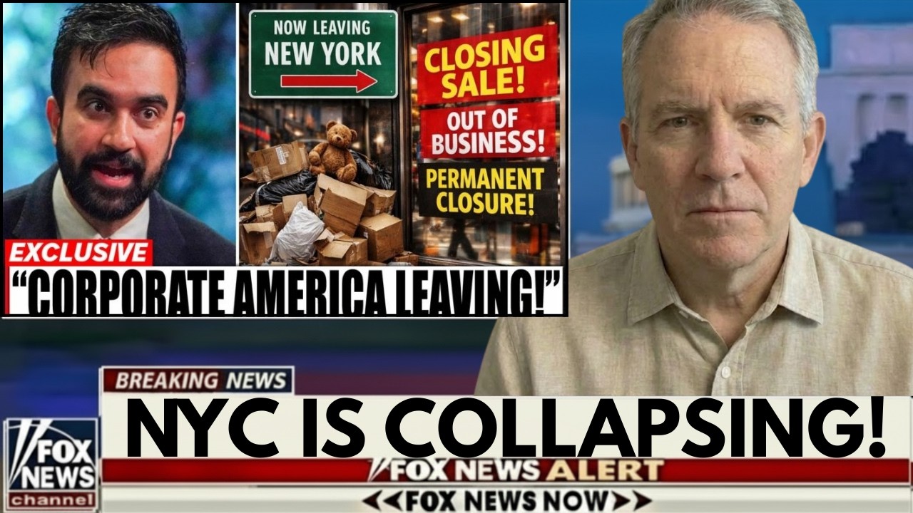 NYC IS COLLAPSING! Mamdani MELTS DOWN as Billionaires FLEE the City!