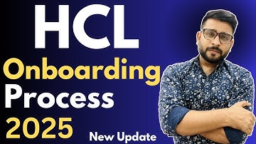HCL Onboarding Process- New update 2025 (Servicedesk)