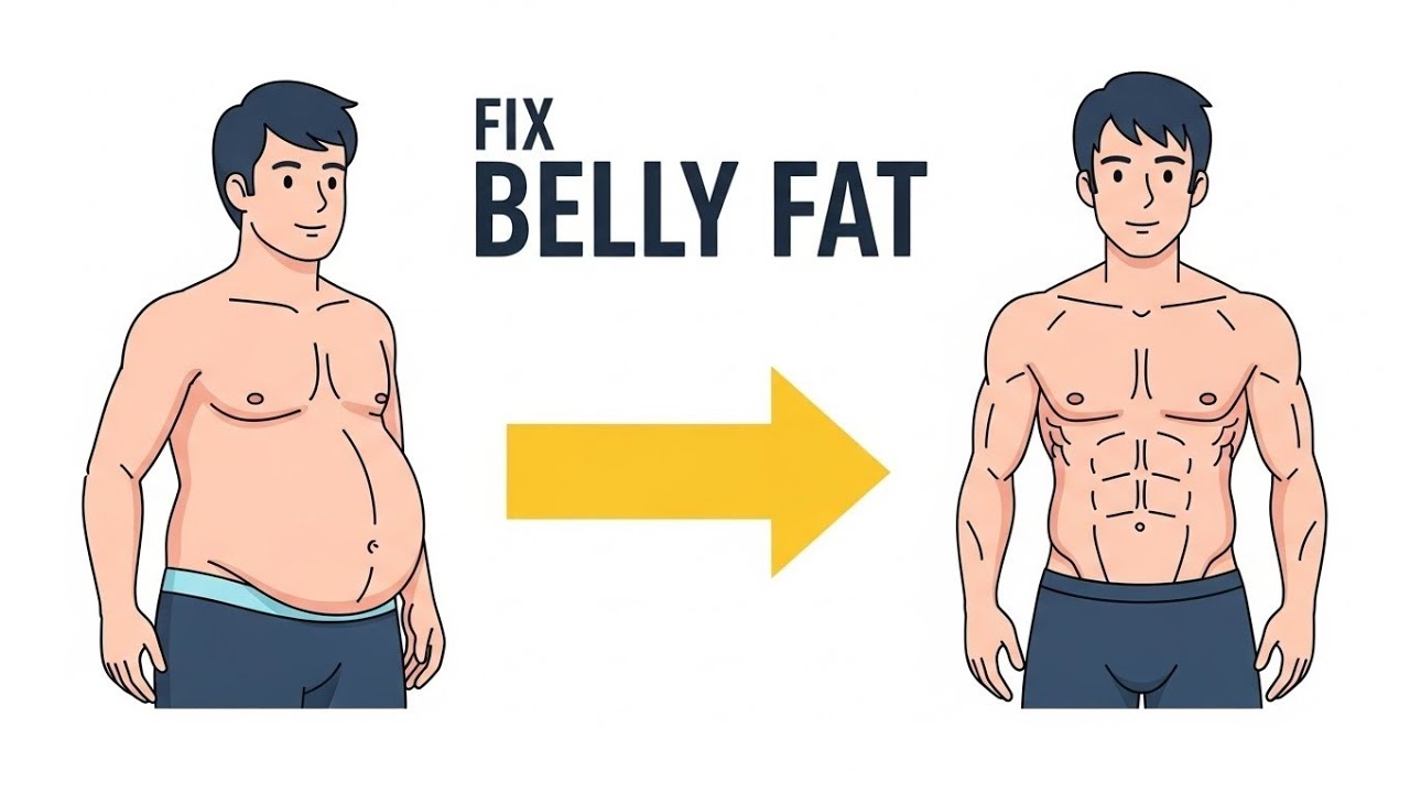 Fix Belly Fat WITHOUT Gym | Calisthenics Science Explained