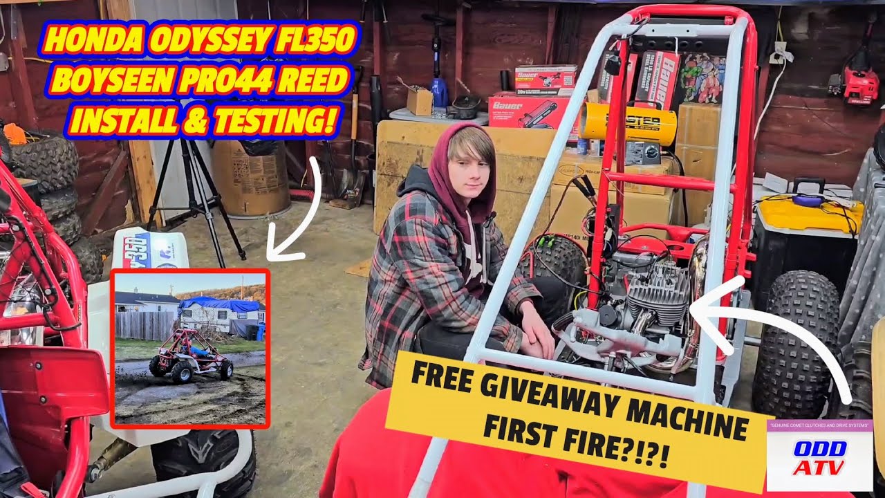 OL EP84! FL350 BOYSEEN PRO44 REEDS/ GIVEAWAY MACHINE FIRST FIRE!?! car