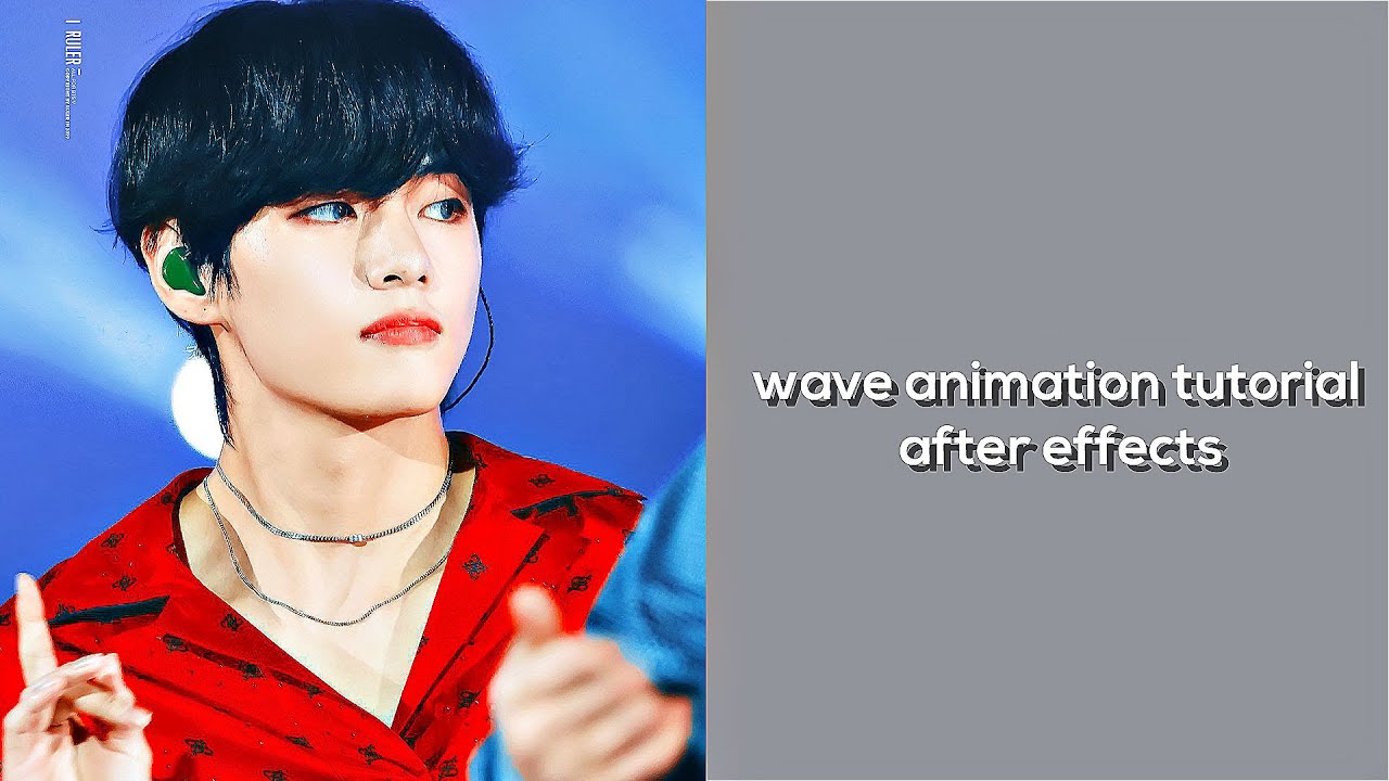 wave animation tutorial | after effects - YouTube