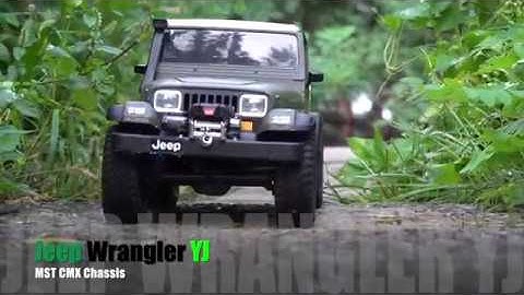 MST-CMX ll Jeep Wrangler YJ ll TEST RUN