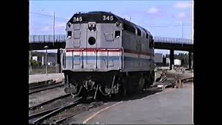 Favorite video from 30 years ago Part 24 Amtrak FL9 with a HEP problem Albany, NY 1991