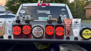 Mock Scrapes w/ Black Widow Deer Lures