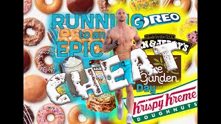 All in an AVERAGE CHEAT DAY//Krispy Kreme CHALLENGE//Over 9000 calories in 12hrs!
