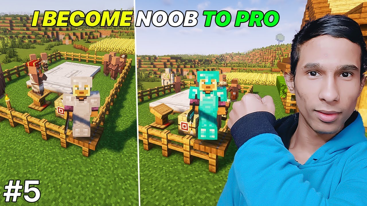 Finally I Completed My Diamond Armor || Minecraft Gameplay Part 5 - YouTube