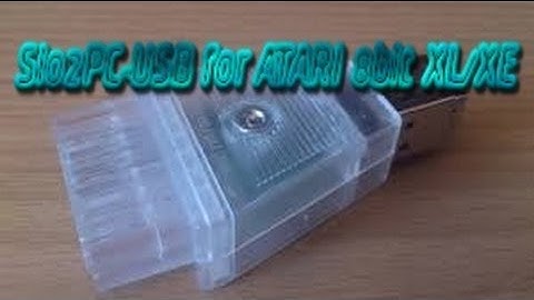 Sio2PC-USb for the Atari 8bit computer