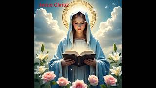 Hai Sara sansar Prabhu Tere Charanon mein #yishu ka Priya#mother Maria#Jesus Christ #holyfamily