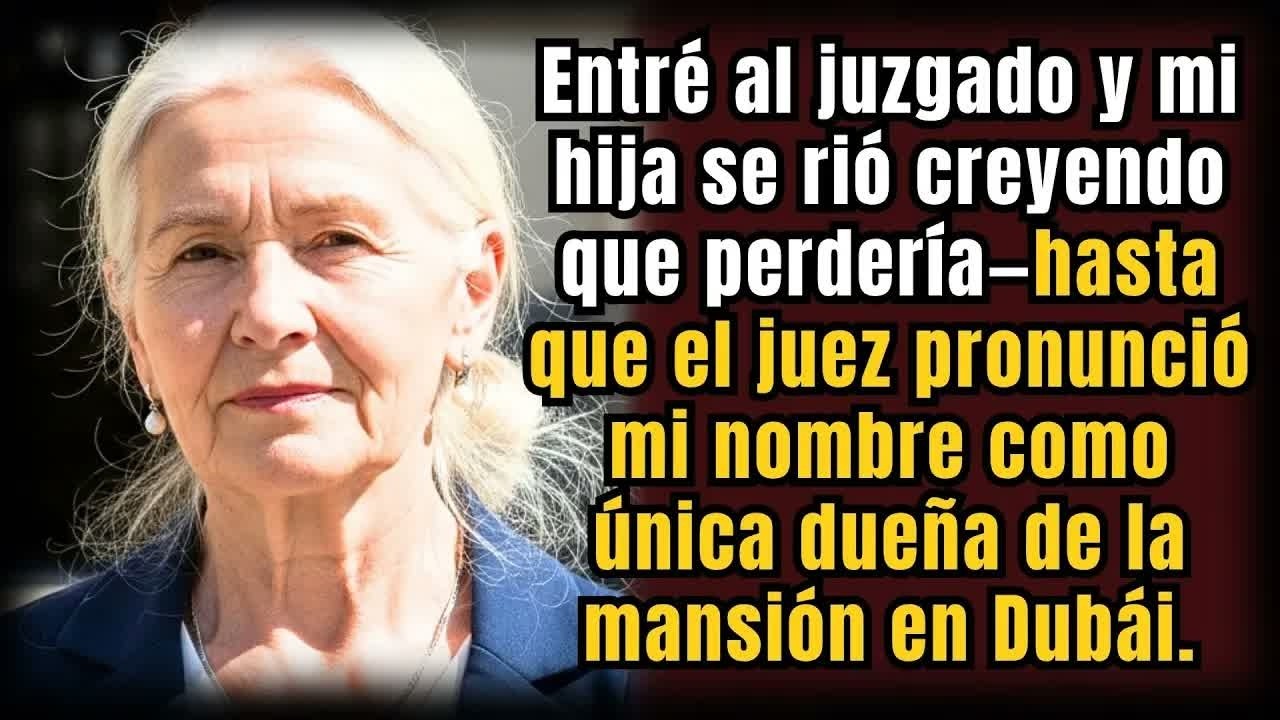 Entré al juzgado y mi hija RIÓ pensando que perdería — el juez PRONUNCIÓ mi nombre como ÚNICA