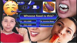 MUKBANG GAME! Match Food with Mukbangers : Veronica, PINK, SAS &amp; NIKOCADO