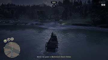 RDR2 Online - Trader Large Wagon Escort