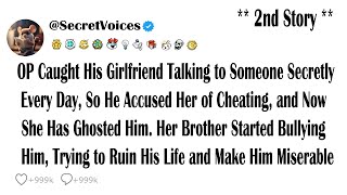 OP Caught His Girlfriend Talking to Someone Secretly Every Day, So He Accused Her of Cheating, an...